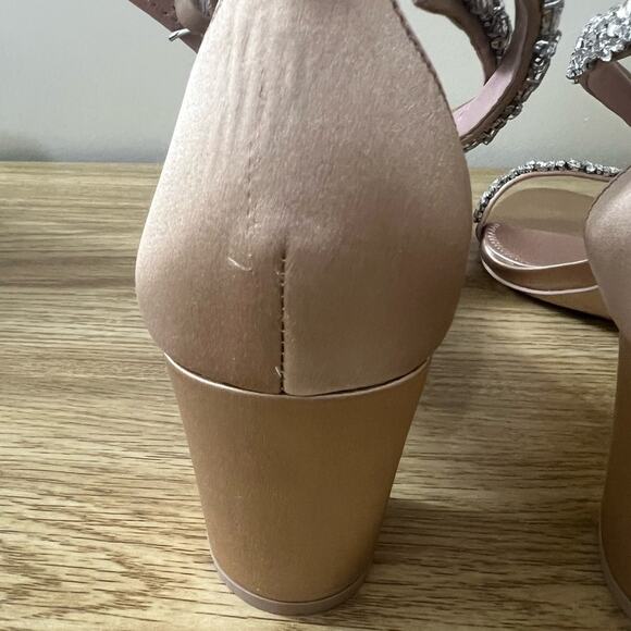 Naturalizer x Pnina Tornai Ahava Heeled Sandals Sz 8.5 Wide - Picture 9 of 11